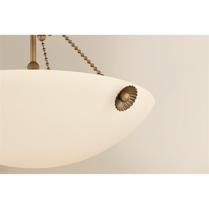 Vivienne 15 Inch Semi Flush Mount by Mitzi
